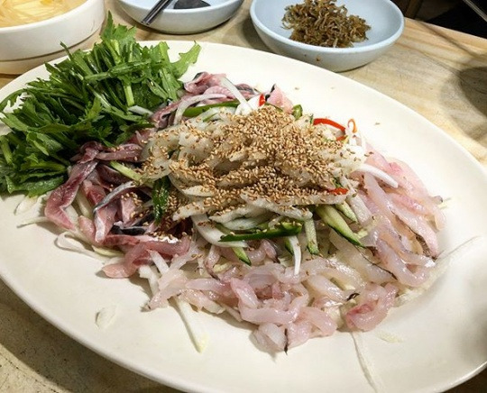 중구 충무로 물회 맛집, 영덕회식당