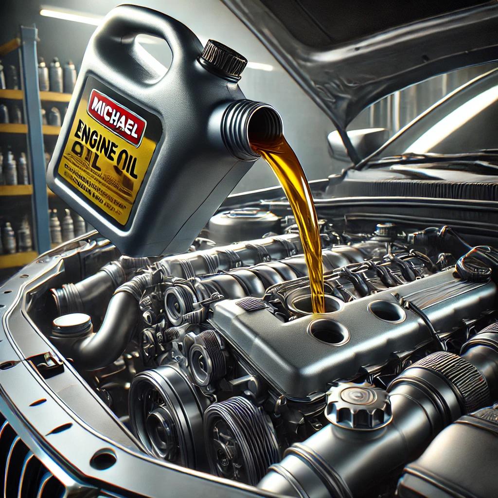 엔진오일 마이클
