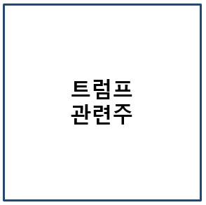 트럼프 관련주