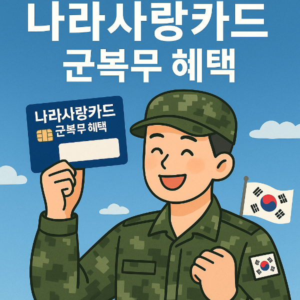 군인 전용 혜택, 어디까지 써봤니? IBK와 KB 나라사랑카드 완벽 비교