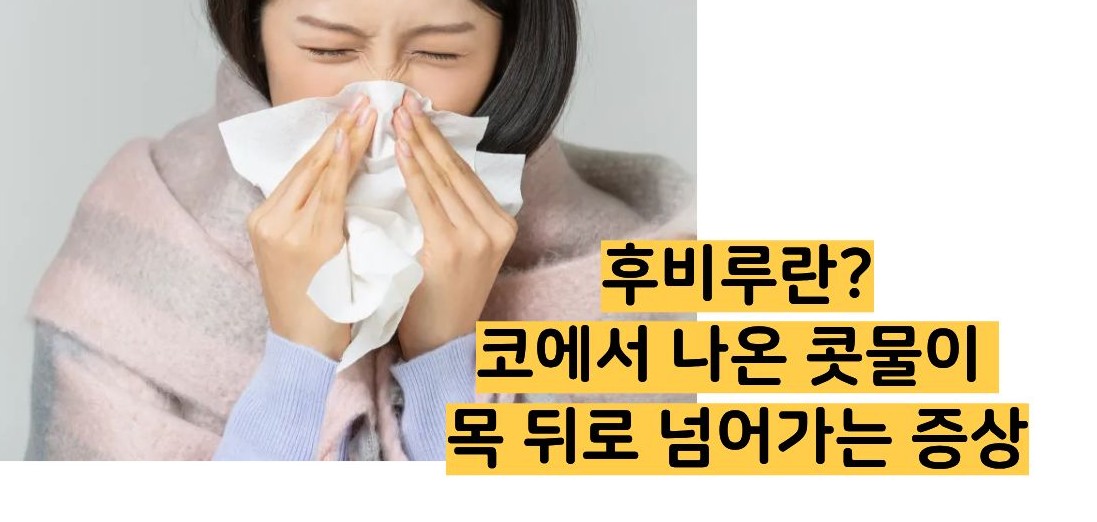 후비루 증상