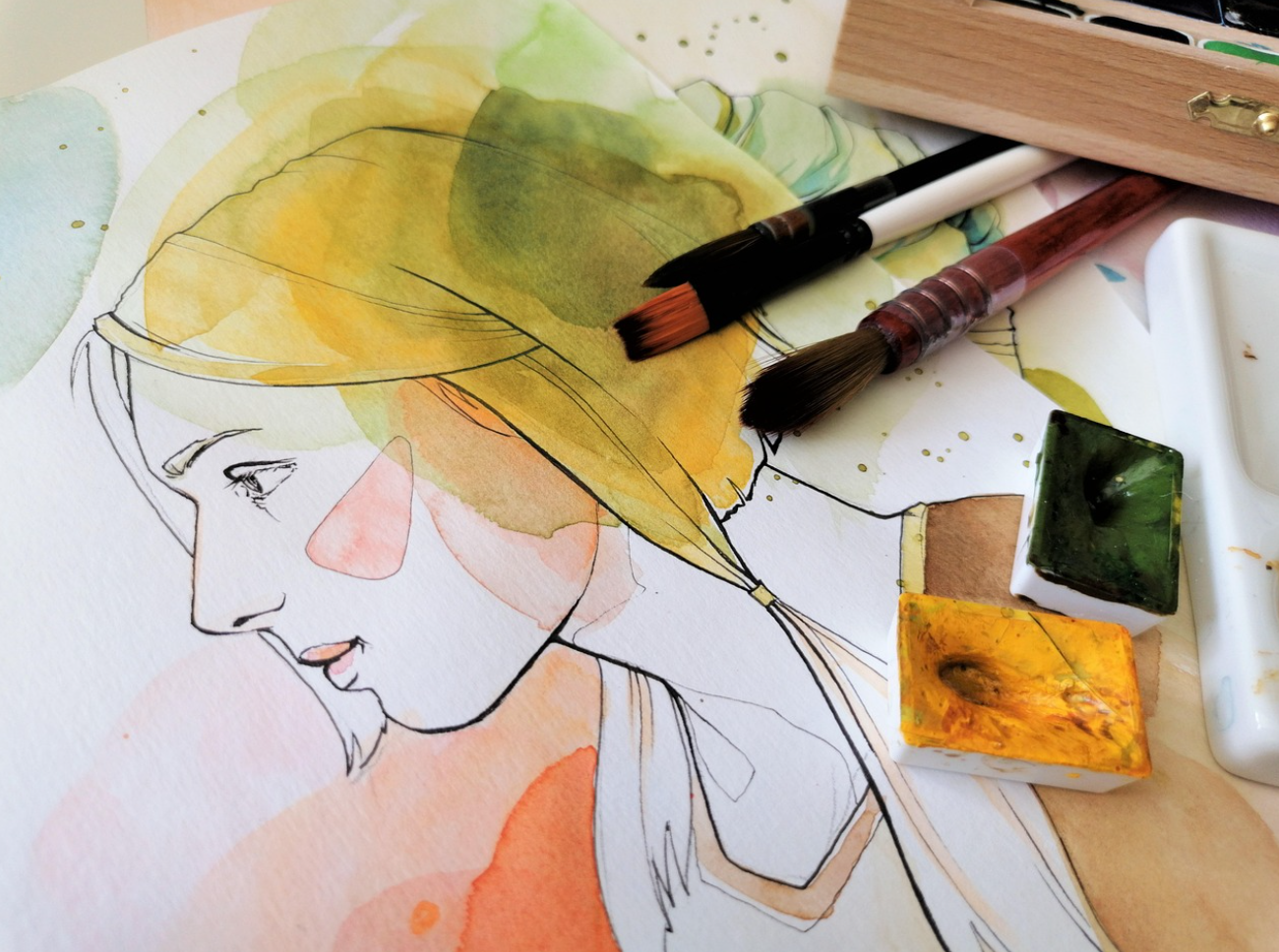 미술 관련 그림