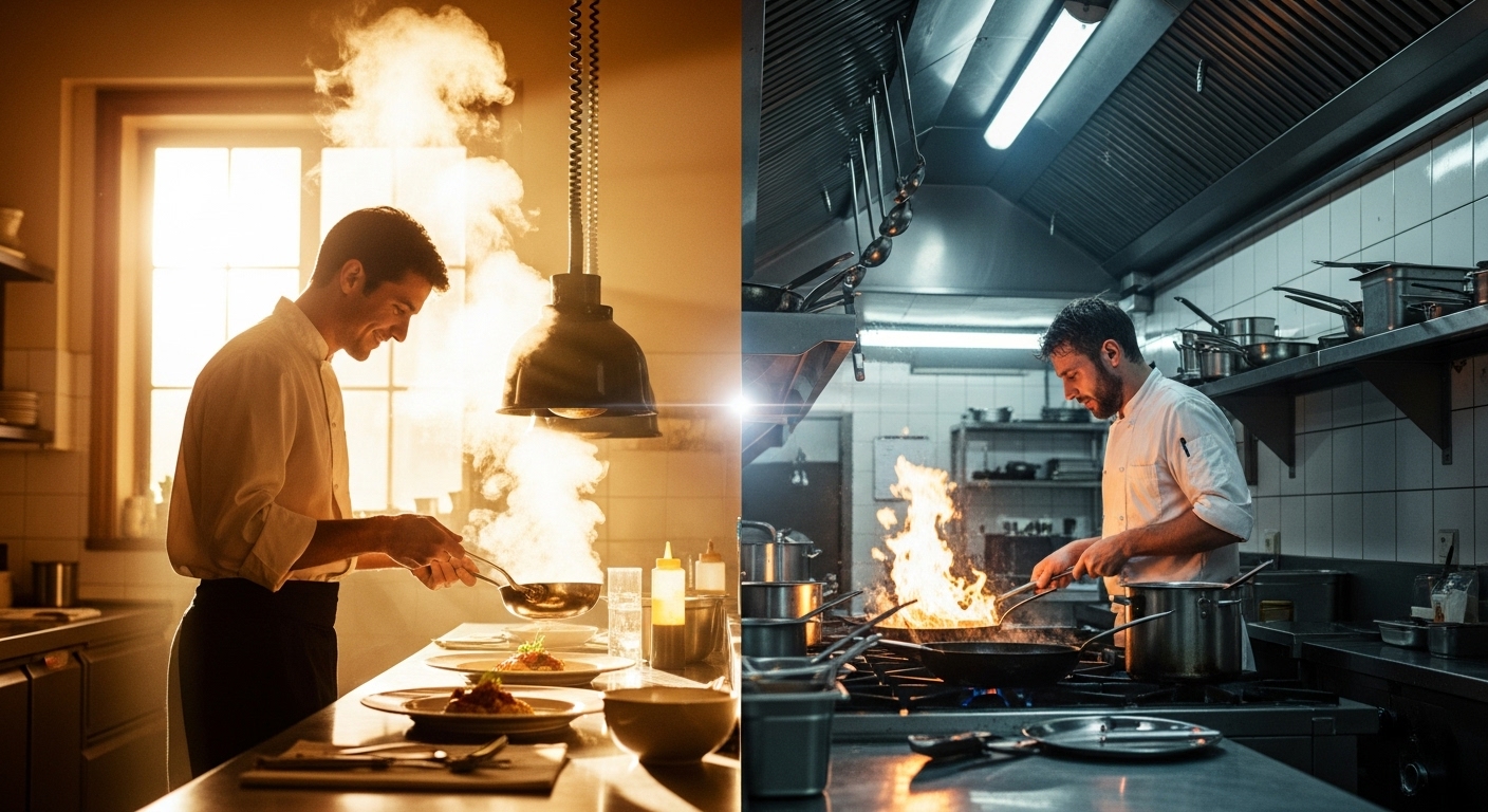 감성 중심 vs 리얼 중심 요리 영화 비교 관련 사진