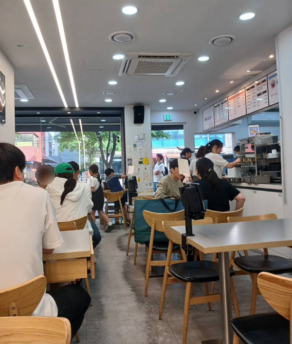 김밥처럼 매장풍경