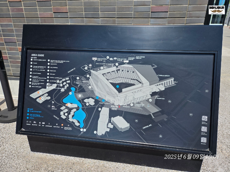 에스콘필드 전체 안내문 지도