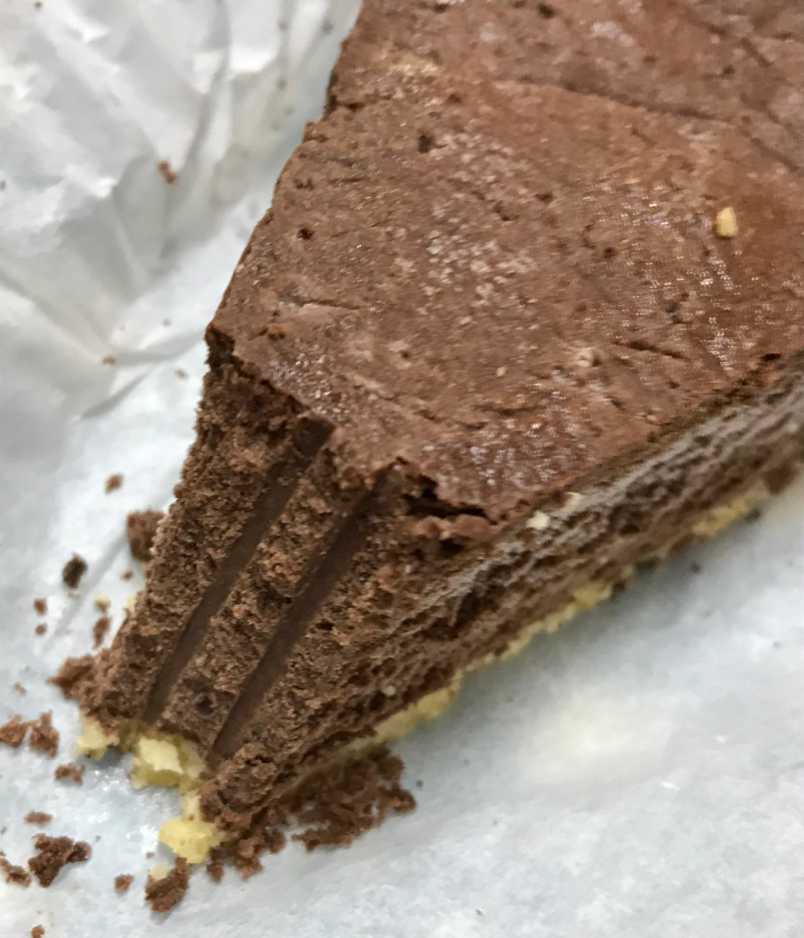 초코타르트 단면