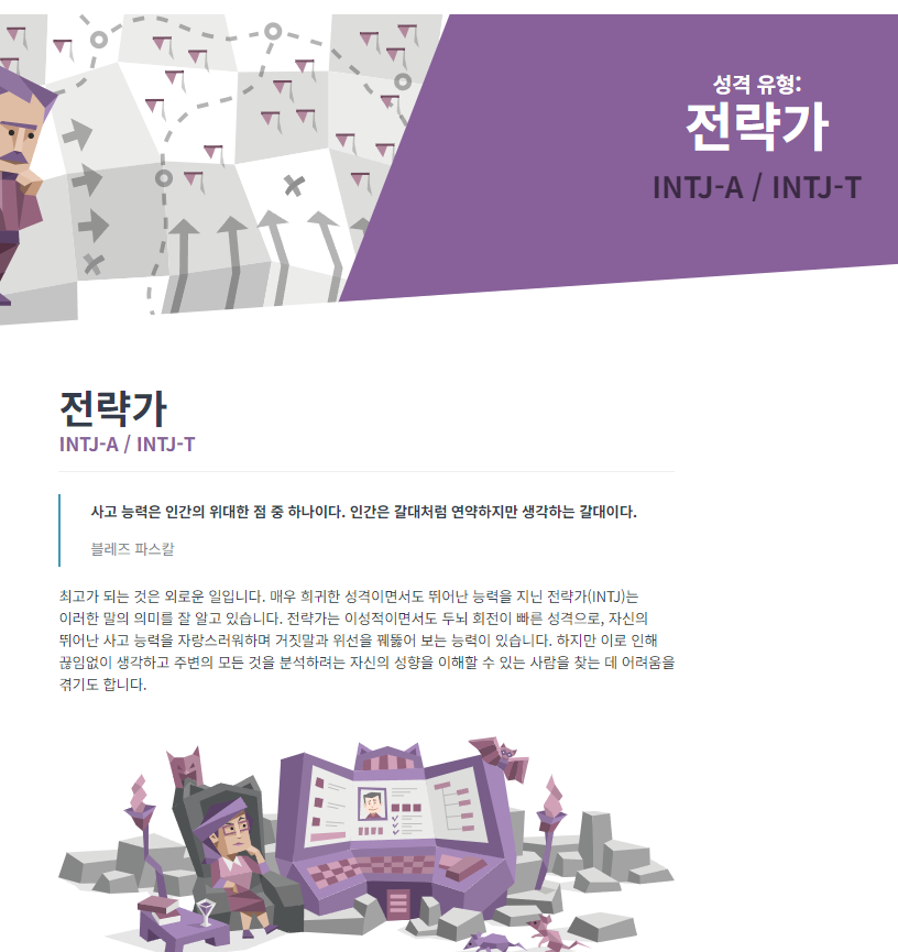 mbti 성격 유형검사 무료 사이트