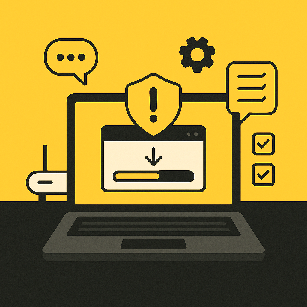 카카오톡 PC버전 다운로드 오류 해결 꿀팁