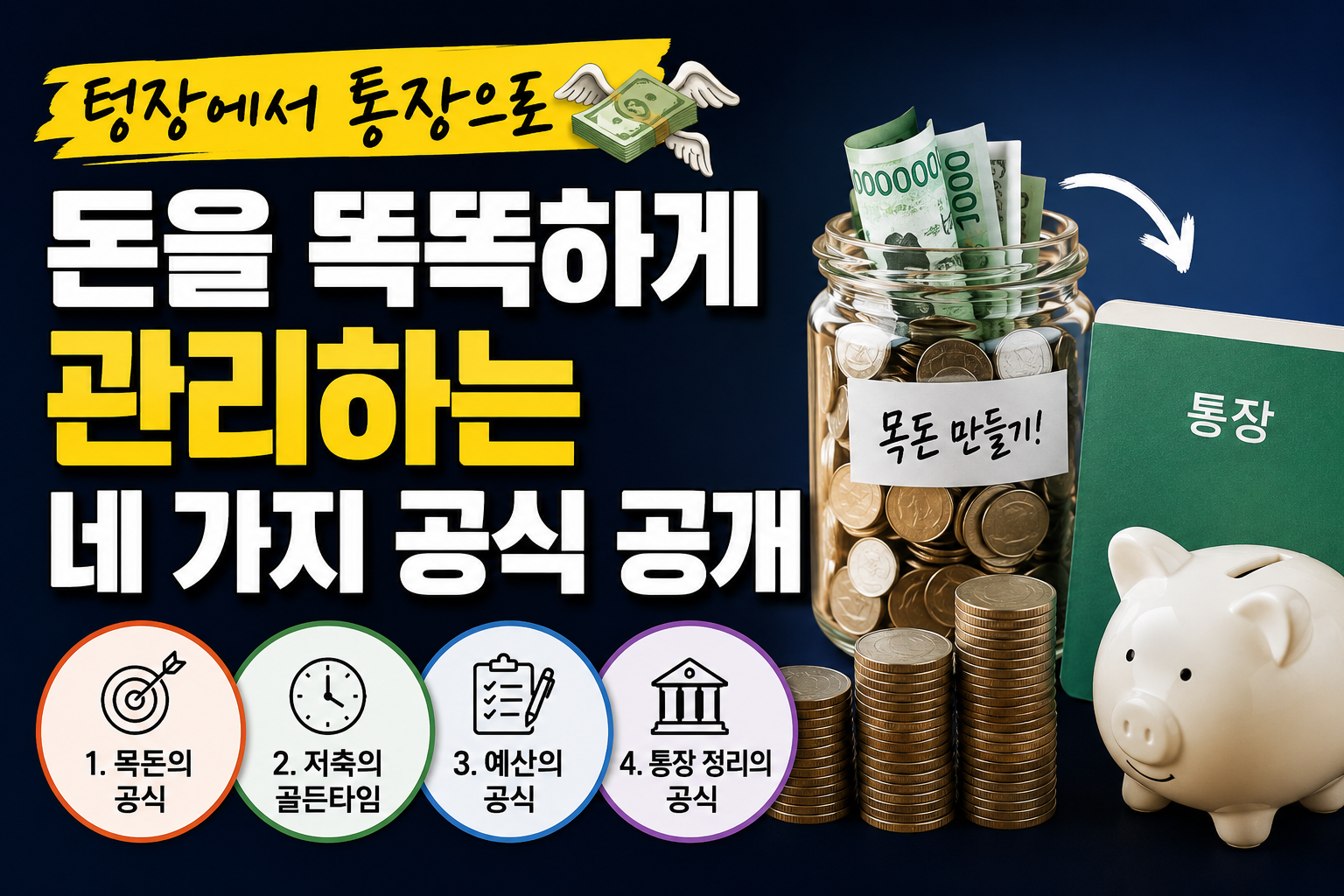 통장에서 통장으로 똑똑하게 관리하자