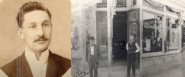 약사 케일럽 브래덤(Caleb Bradham)와 그의 약국