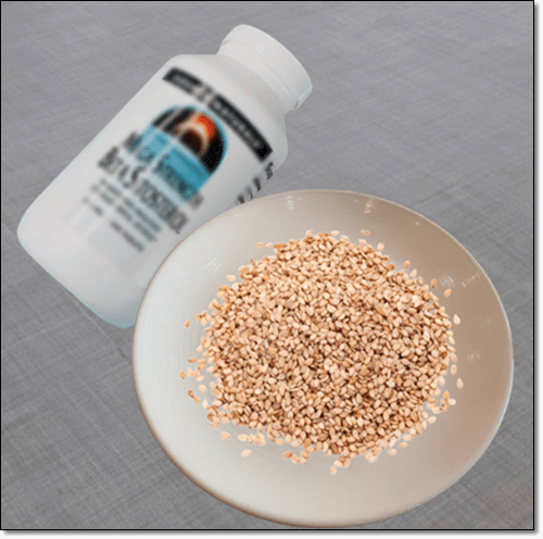 베타시 시토스테롤이 풍부한 참깨와 보충제