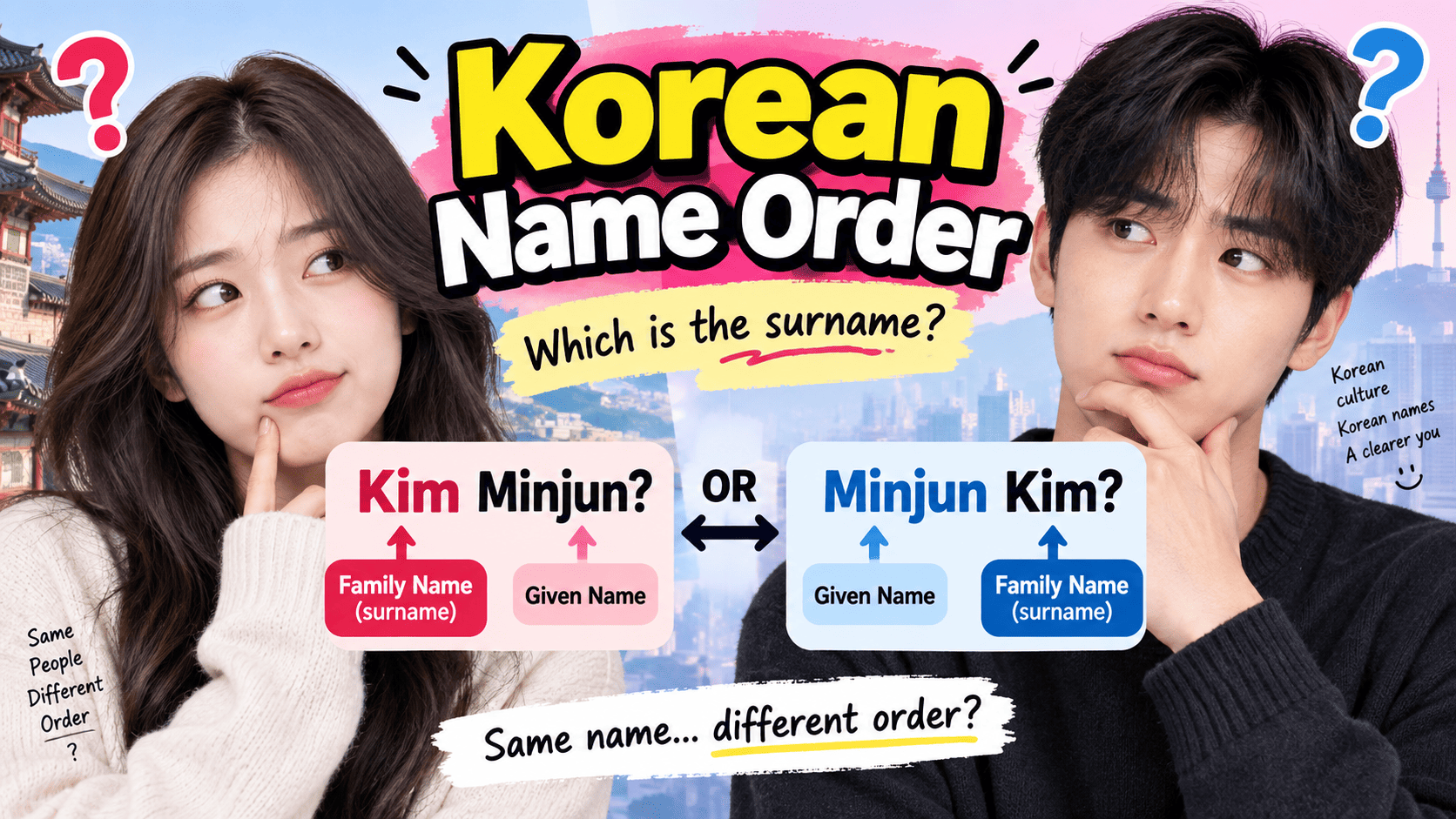 Korean Name Order
