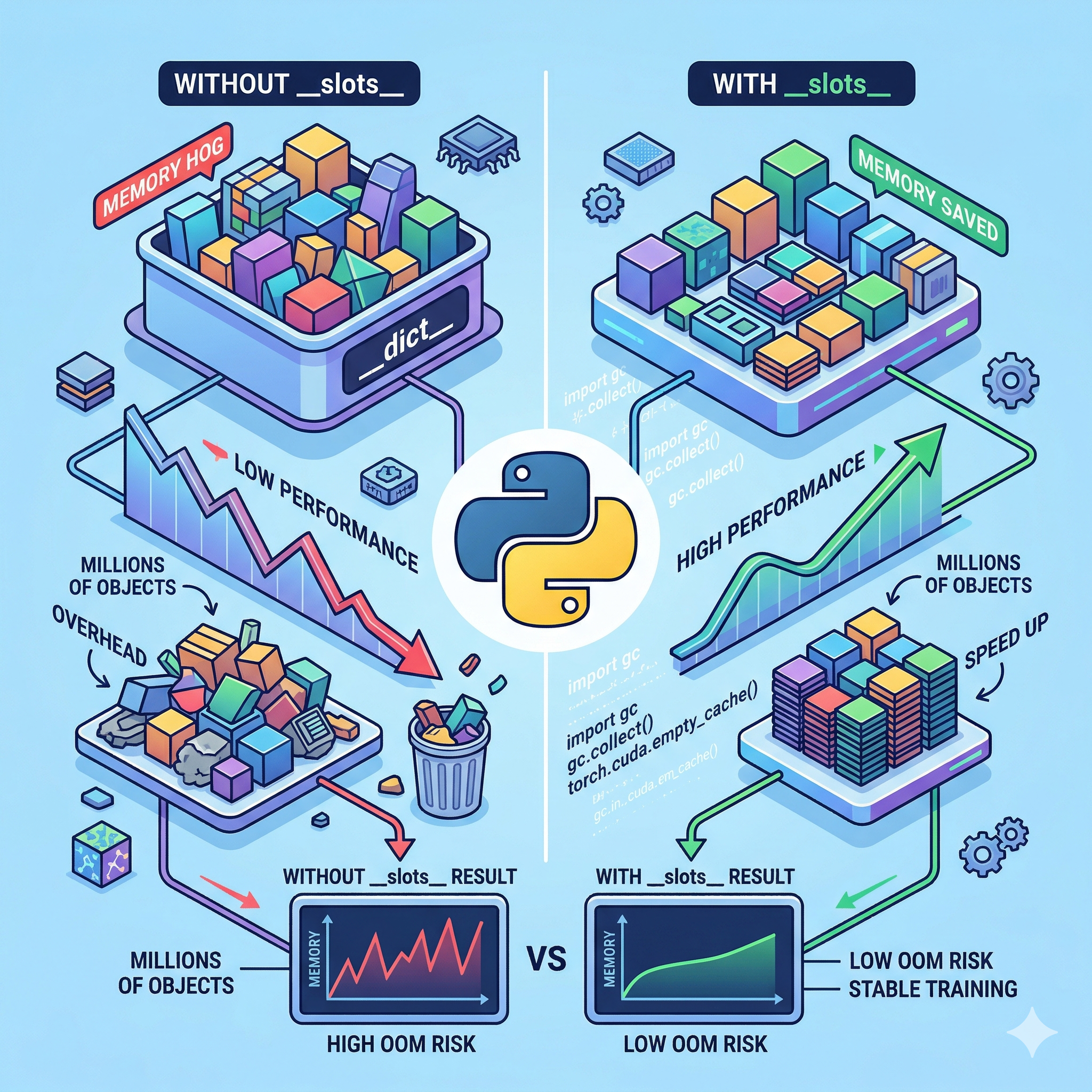 __dict__ vs __slots__