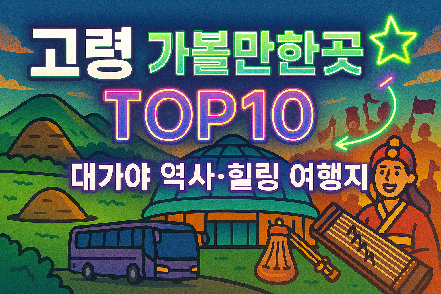 고령 가볼만한곳 베스트10