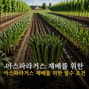 아스파라거스 재배 이식 시기 순 수확 내한성 관리_8