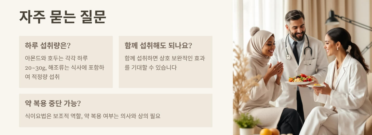 고혈압에 좋은 견과류 해조류