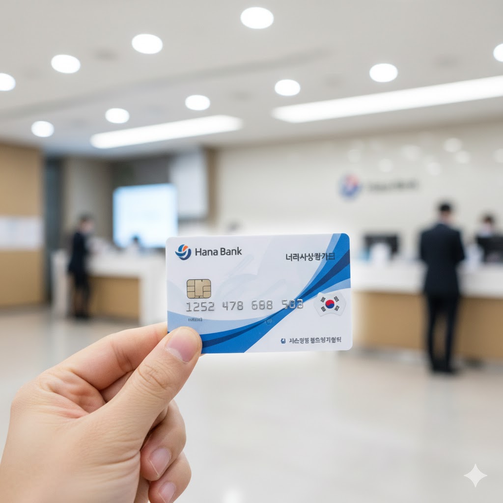 하나은행 나라사랑카드 온라인