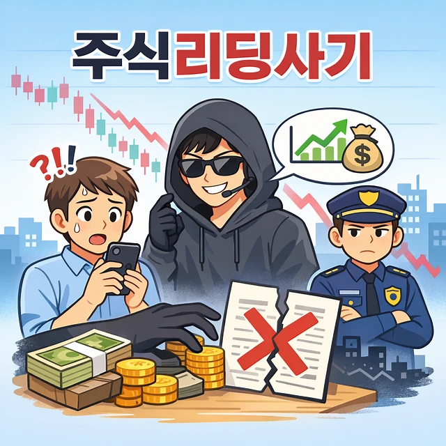 주식리딩사기