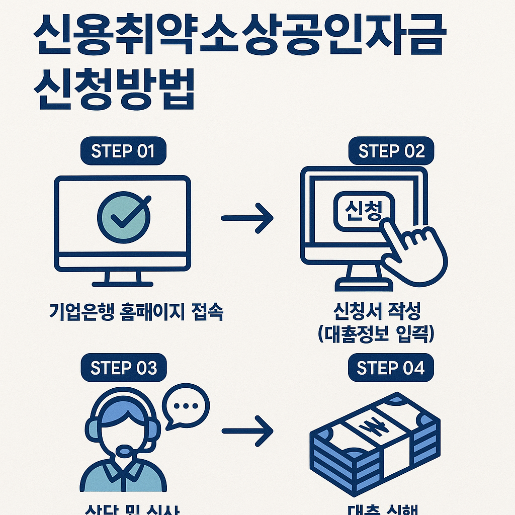 부산 신용취약소상공인 자금 신청방법