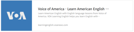 Voice Of America