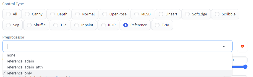 ControlNet Reference 전처리기