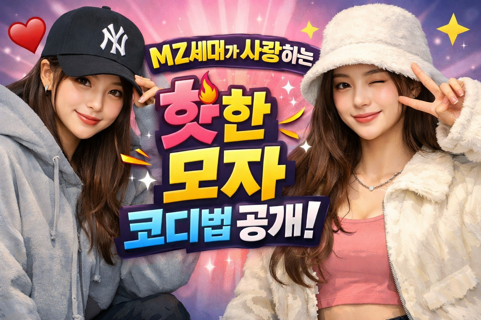 모자 코디법