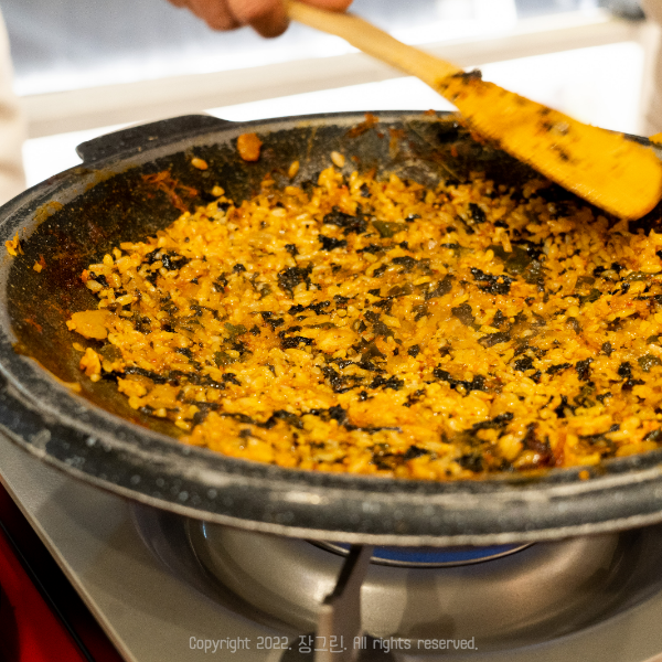 여수삼합-먹은뒤-볶음밥