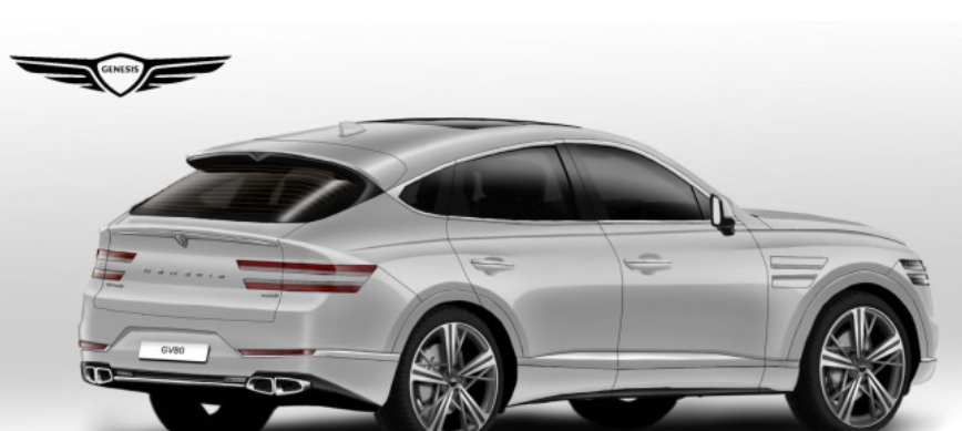 제네시스 GV80 페이스 리프트 2024예상 도면 이미지