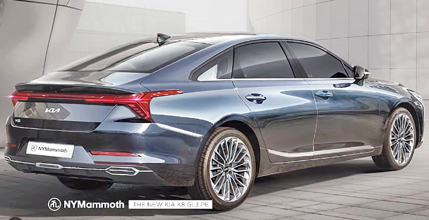 K8 페이스리프트 스파이샷(출처:NY맘모스)