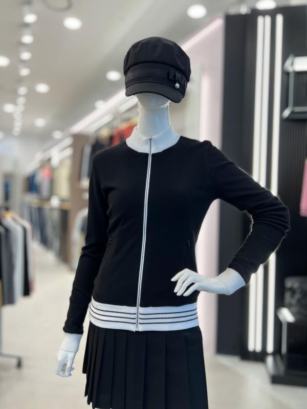 벤제프 벤제프 여성 등판로고 방풍 가디건 BM4QWSC602