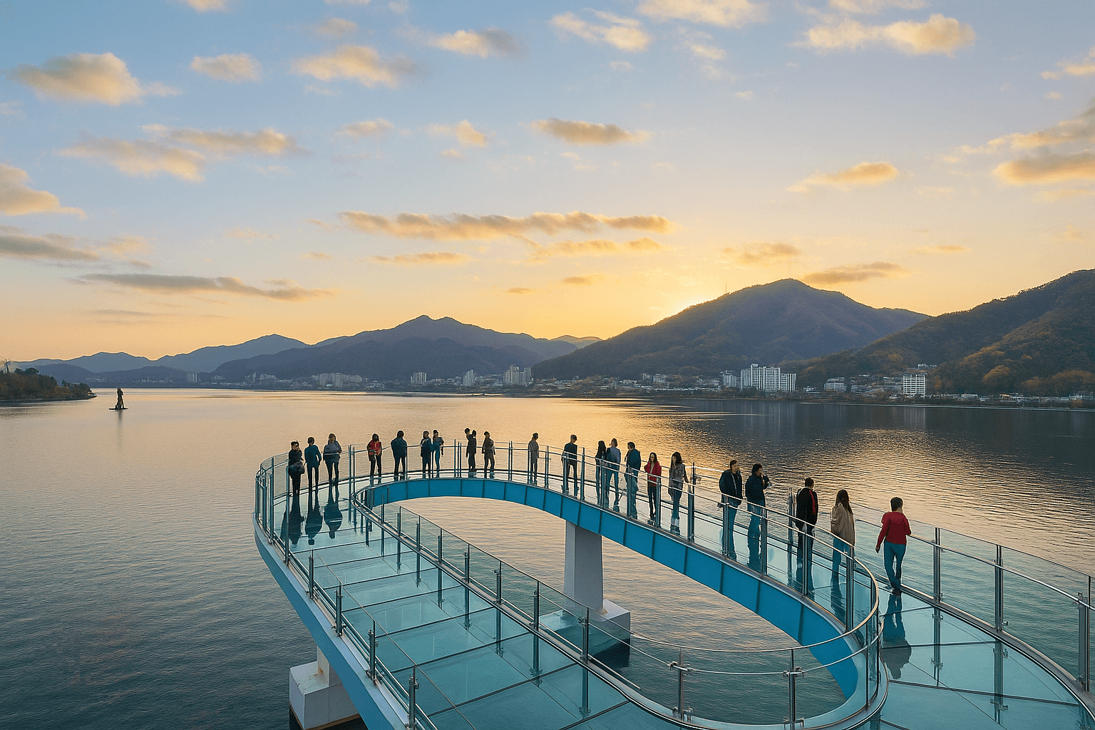 춘천 소양강 스카이워크와 의암호에서 즐기는 호수 도시 여행