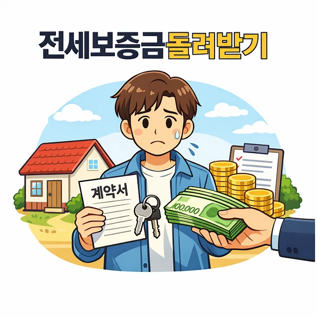 전세보증금미반환, 전세금돌려받기