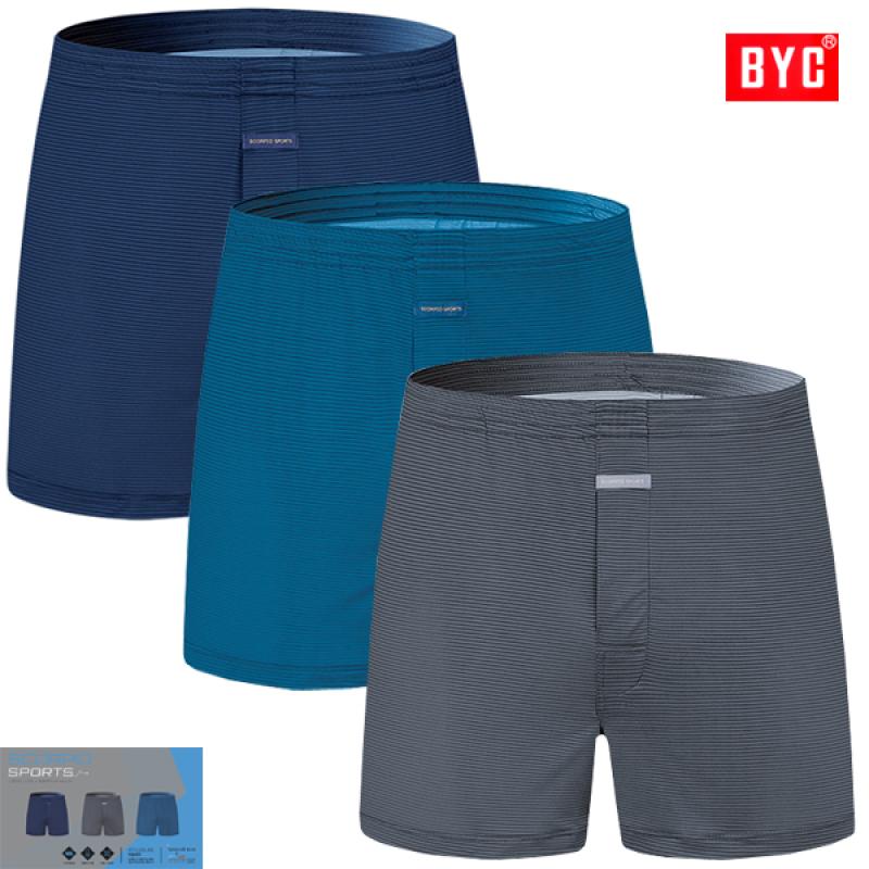 BYC SCORPIO스포츠베이직스판덱스사각팬티3매입 MPI2137