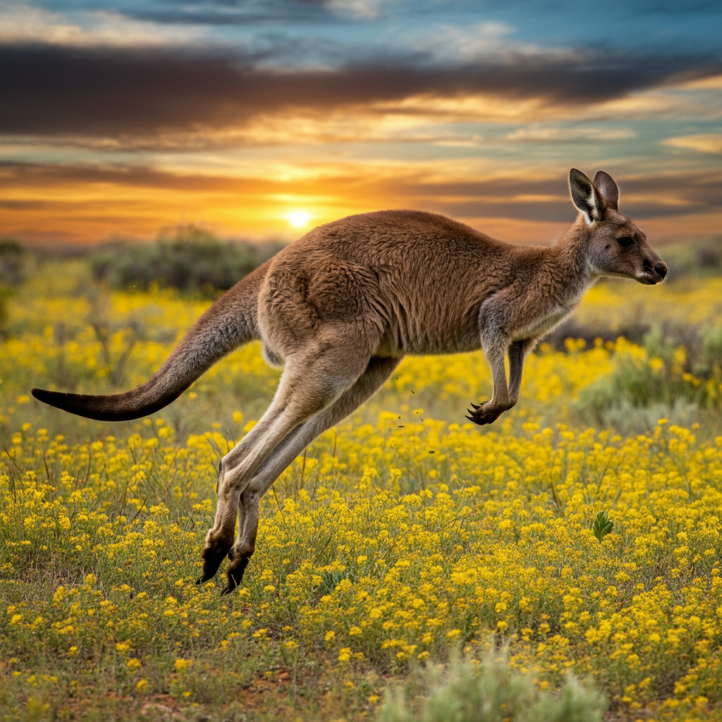 자연과함께캥거루