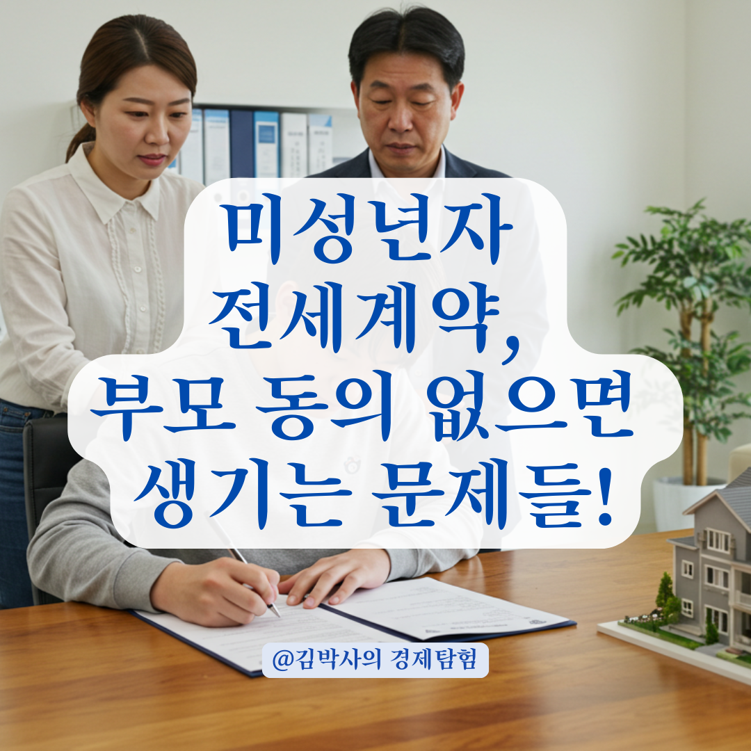 미성년자의 임대차계약, 부모 동의 없이 진행하면 생기는 문제들