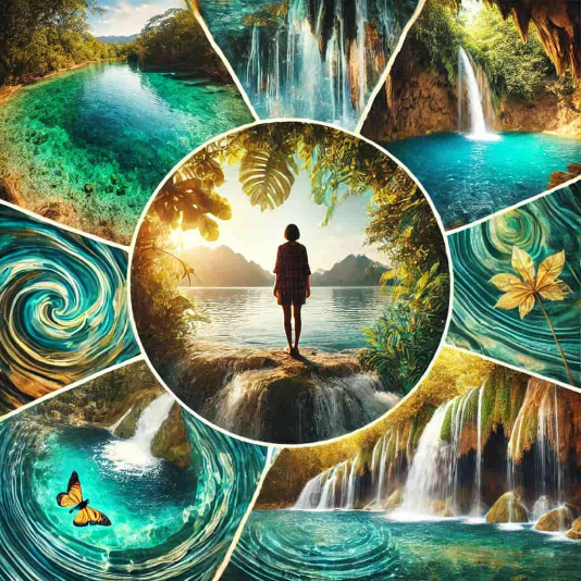 크라비의 신비로운 자연