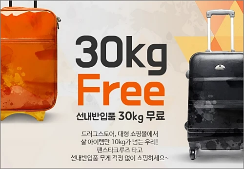 팬스타-크루즈-수하물-요금