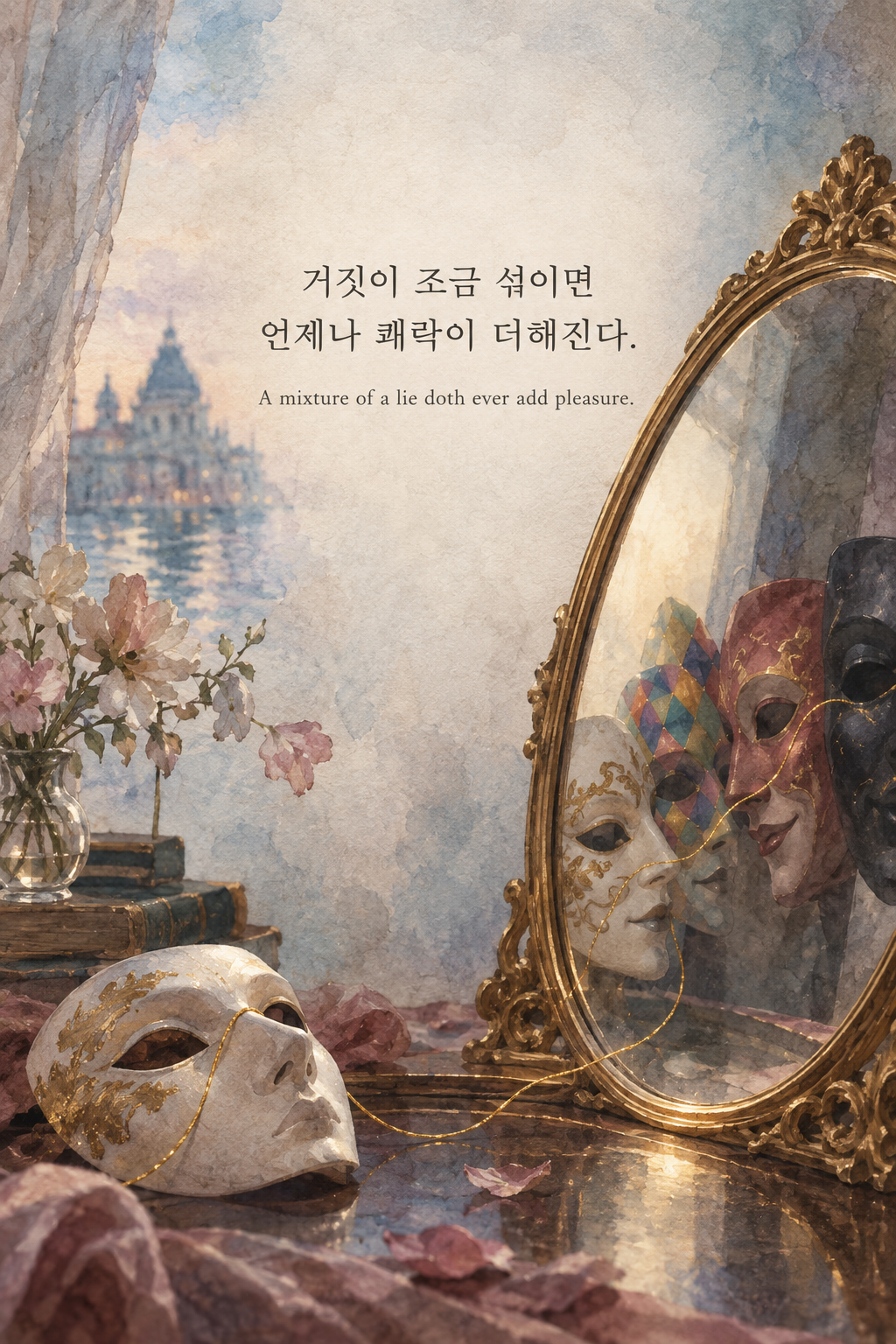 프랜시스 베이컨 명언 2 — 거짓이 조금 섞이면 언제나 쾌락이 더해진다.