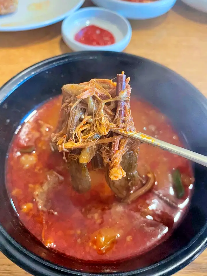 줄서는식당 40회 박하선 한우 육개장 만두 전골 동그랑땡 낙지볶음 수육 논현동 언주역 맛집 추천