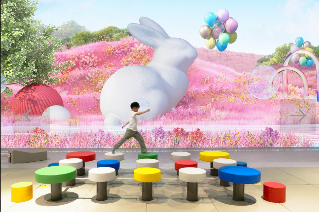 아르떼 키즈파크 놀이시설, 샌드비치, 라이브스케치북, 컬러그라운드, 광장,미끄럼틀놀이, 낚시, 점핑, 카트, 트램펄린, 오아시스,