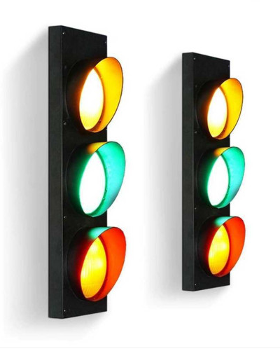 신호등 황색신호