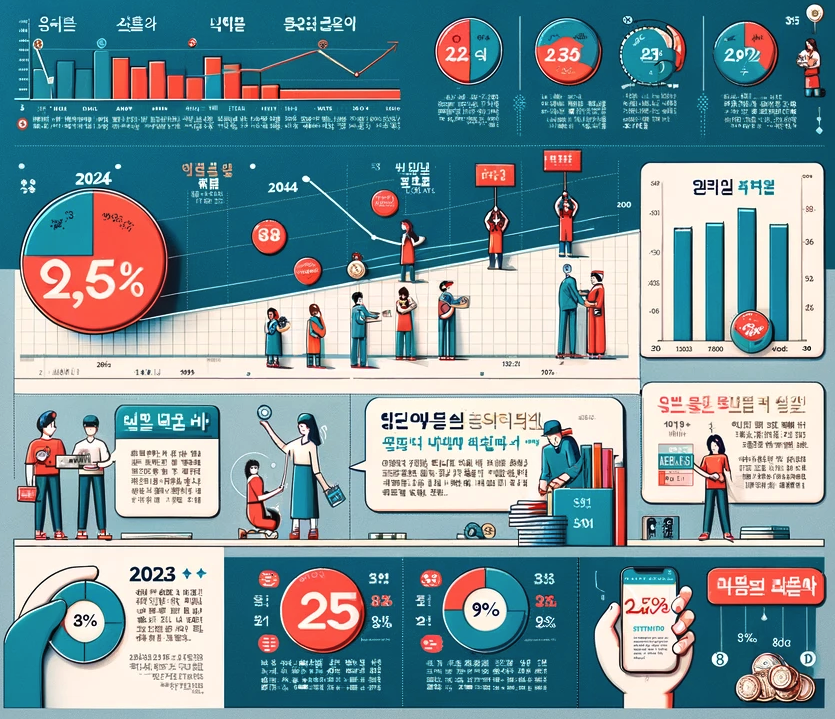 2024년 최저시급, 임금 실수령액 3분 총정리
