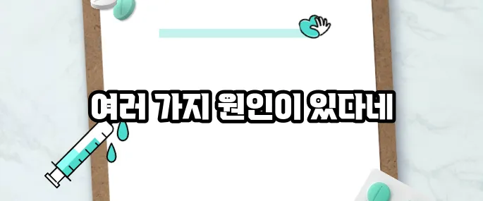 윗배가 나오는 이유