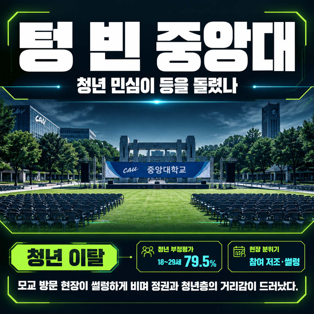 텅 빈 중앙대