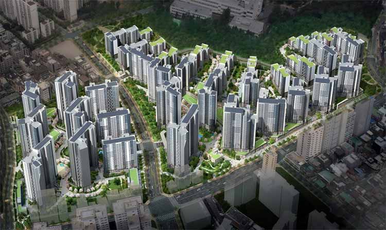 이문1구역 래미안 라그란데 조감도