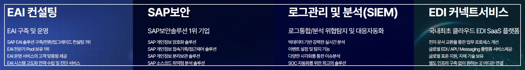 인스피언 사업영역