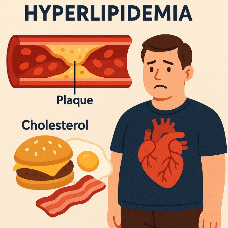 고지혈증 관련 자료 사진