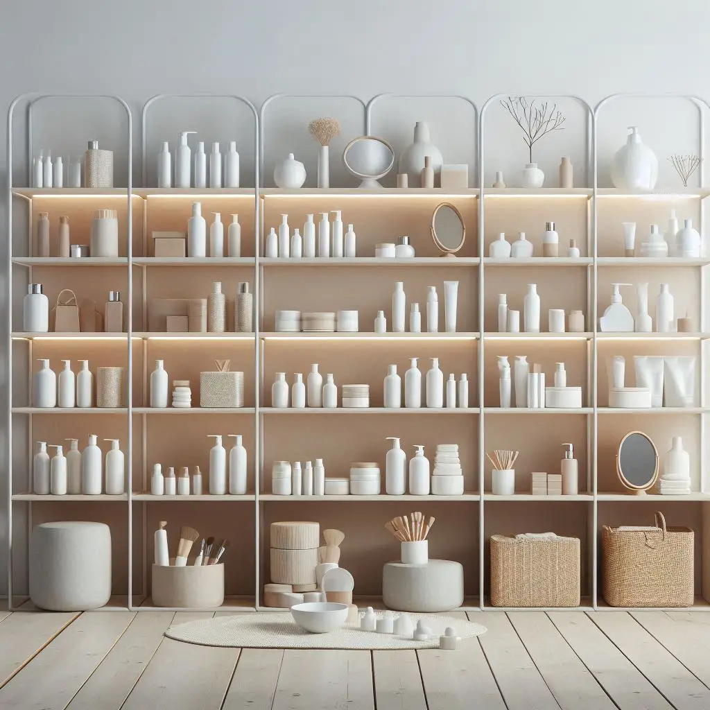 피부,체형관리 샵 배경