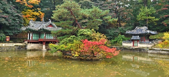 창덕궁의 부용지와 부용정