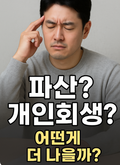 개인회생 파산 어떤게 더 나한테 맞는걸까?